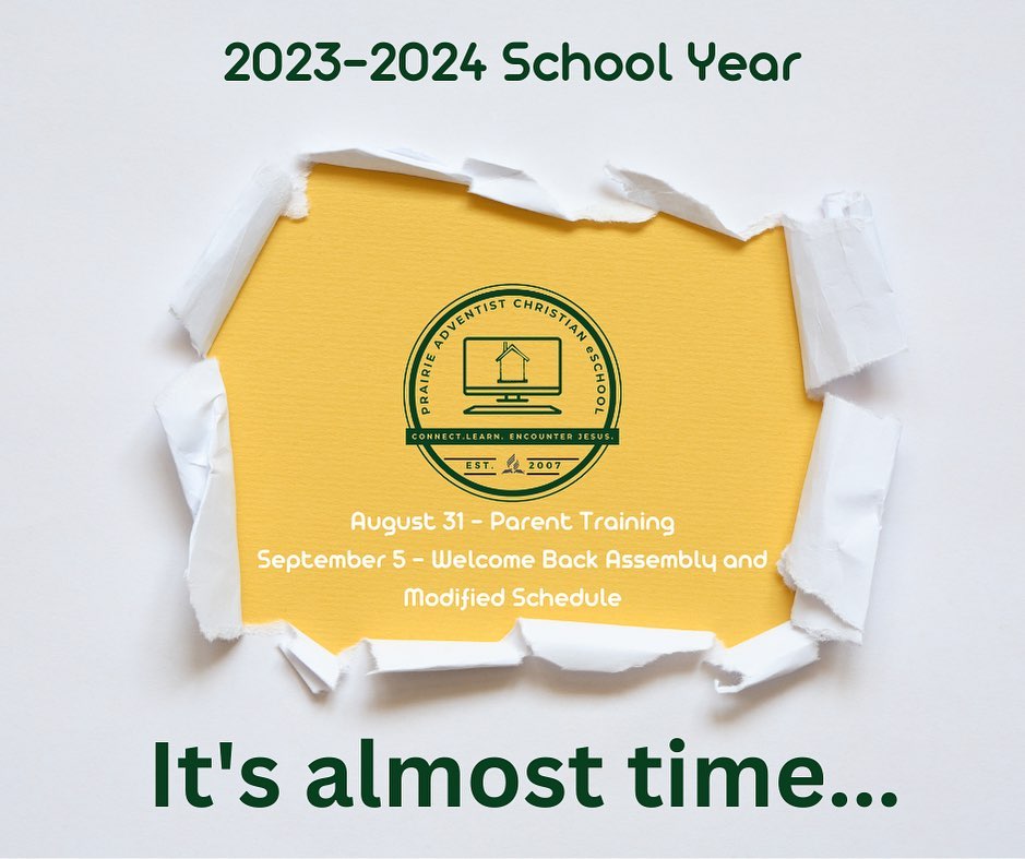 It’s almost that time! I don’t want to ruin your last weeks of summer break but I wanted to give you a heads up that school is starting soon. Check your emails for more information!