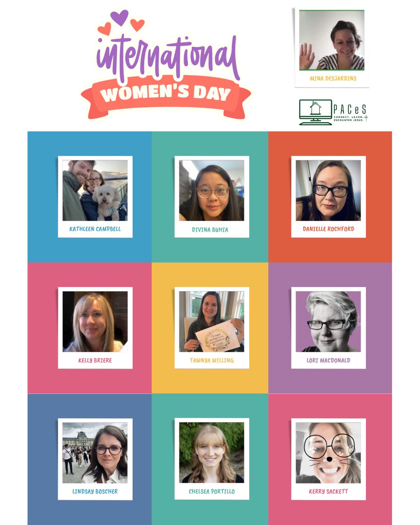 March 8 is International Women’s Day and we want to recognize the amazing women who make up 83% of our staff at PACeS. Our school would not function without their tireless dedication to Adventist Education and our families! Send them a quick thank you note for all they do!